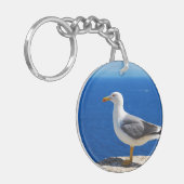 シーガルアットザビーチ キーホルダー (正面左)