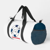 シーガルアンドスイムリングや輪ネイビーブルー ダッフルバッグ (右コーナー)