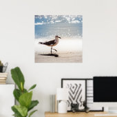 シーガルオンバージニアビーチ ポスター (ホームオフィス)