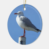 シーガルオーナメント セラミックオーナメント (左)