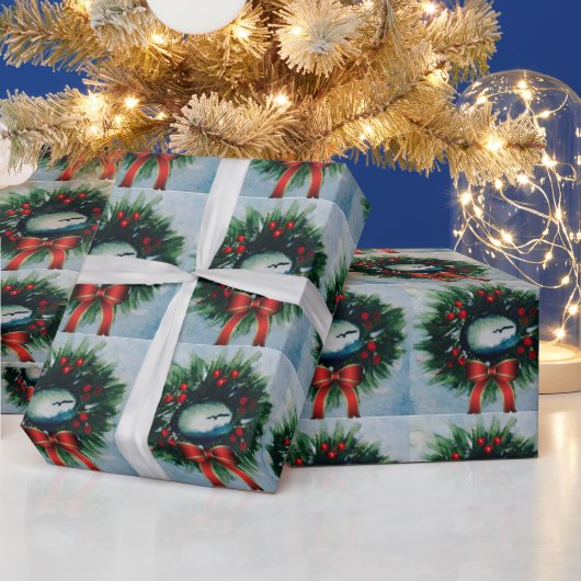 シーガルグリーティングスラッピング紙 ラッピングペーパー (クリスマス)