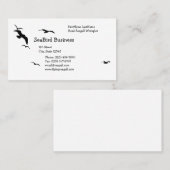 シーガルシルエット 名刺 (正面/裏面)
