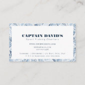 シーガルスポーツ魚釣りチャーターズボート 名刺 (裏面)