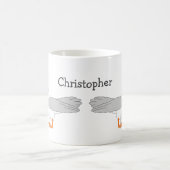 シーガルデザイン パーソナライズされた コーヒーマグカップ (中央)