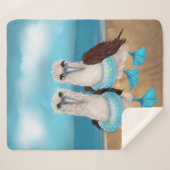 シーガルビーチシェルパブランケット シェルパブランケット (正面(横))