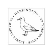 シーガルファミリー差出人住所 – コースタルエレガンス ラバースタンプ (インプリント)