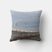 シーガルフライト装飾用クッション クッション (裏面)