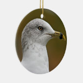 シーガルポートレートのバイブル詩による写真 セラミックオーナメント (右)