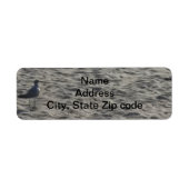 シーガル住所 シール (正面)