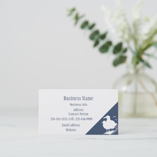 シーガル海海鳥 名刺 (スタンド正面)