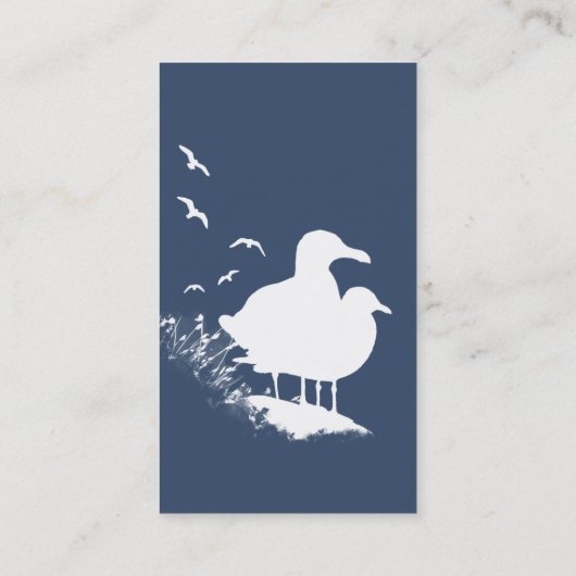 シーガル海海鳥 名刺 (裏面)
