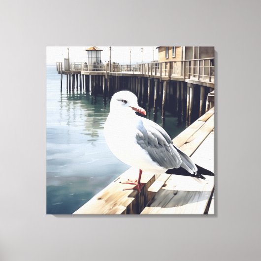 シーガル キャンバスプリント (正面)