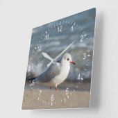 シーガル スクエア壁時計 (傾斜)