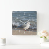 シーガル スクエア壁時計 (ホーム)