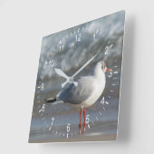 シーガル スクエア壁時計 (傾斜)