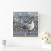 シーガル スクエア壁時計 (ホーム)