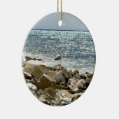 シーガル セラミックオーナメント (右)