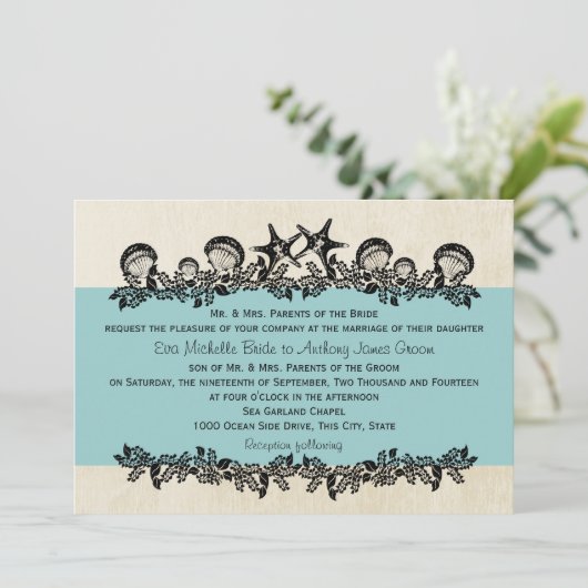 シーガーランドアクア結婚ズ 招待状 (スタンド正面)