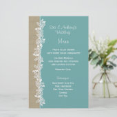 シーガーランドティール（緑がかった色）メニュー (スタンド正面)