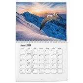 シーガ芸術的ル冒険暦 カレンダー (1月 2024)