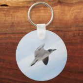 シーガ飛んでいるル キーホルダー (正面)