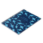 シーキッズ海サメの下 ノートブック (左側)