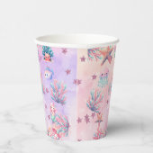 シーキッド誕生日の下 紙コップ (右)