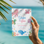 シーキッモダンズ1st誕生日パーティー 招待状