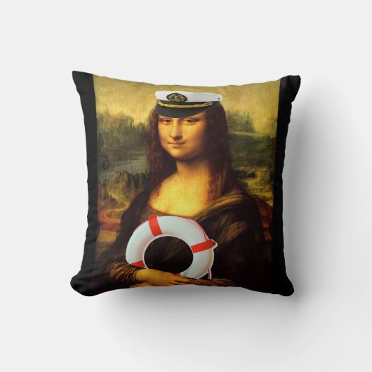 シーキャプテンモナリサ クッション (正面)