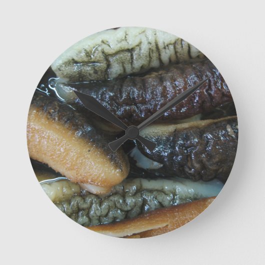 シーキュウリ……ヤオワラト市場食品 ラウンド壁時計 (正面)