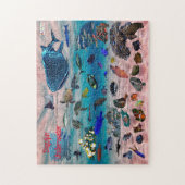 シーキョール水中の世界 ジグソーパズル (縦)