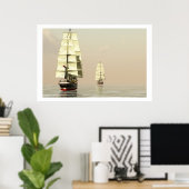 シーキングプリント ポスター (ホームオフィス)