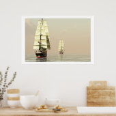 シーキングプリント ポスター (キッチン)