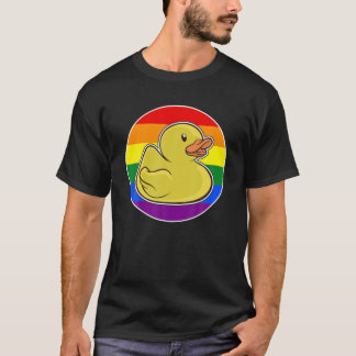 シーキーダックレインボーダックプライド Tシャツ