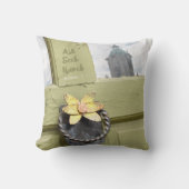 シークのノックのヴィンテージのドアを頼んで下さい クッション (正面)