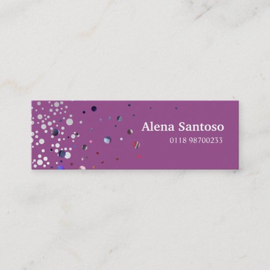 シークインエレガントズ スキニー名刺 (正面)