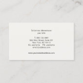 シークインフェイクズとスエードファッションブティック 名刺 (裏面)