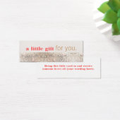 シークインフェイクヘアサロンとスパギフト証明書 (デスク)