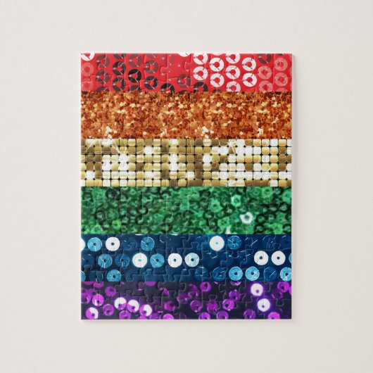 シークインプライドフラグ ジグソーパズル (縦)