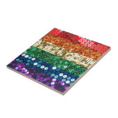 シークインプライドフラグ タイル (側面)