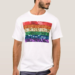 シークインプライドフラグ Tシャツ