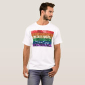 シークインプライドフラグ Tシャツ (正面フル)