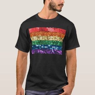 シークインプライドフラグ Tシャツ