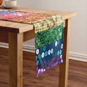 シークインプライドフラッグテーブルランナー ショートテーブルランナー (インサイチュ)