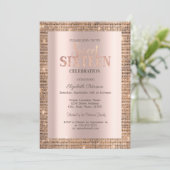 シークインモダンズフレームバラ金ゴールドスウィート16 招待状 (スタンド正面)