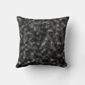 シークインルックブラックグラムスパークル クッション (裏面)