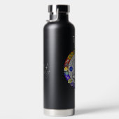 シークセレニティメディテーションスピリチュアル パーソナライズされた ウォーターボトル (右面)