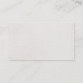 シークフェイクイン美しいサロンアポイントメントカード 予約カード (裏面)