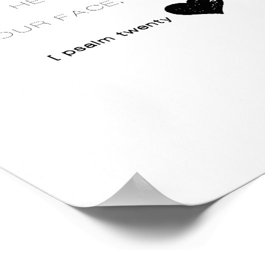 シークマイ顔詩編聖なる書物、 経典 ポスター (角)