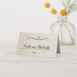 シークラシカルティング座席表 – クラフト紙 プレイスカード